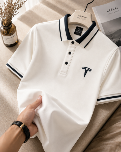 Premium Tipped Collar Polo